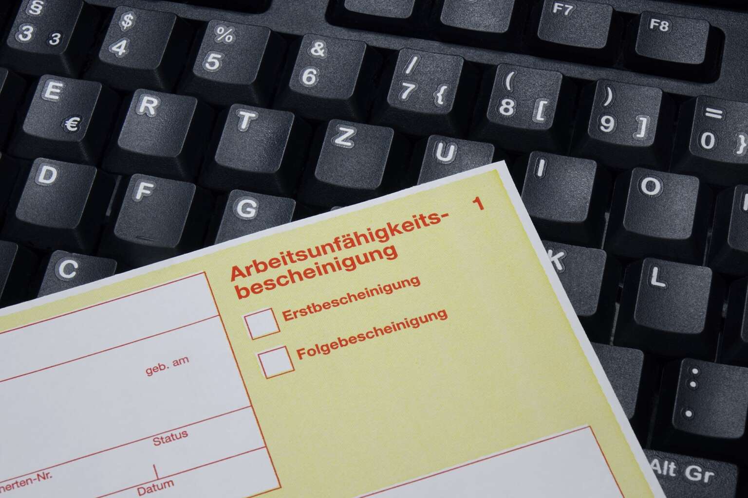 Elektronische Arbeitsunfähigkeitsbescheinigung Ab Januar 2023 - VEBWK