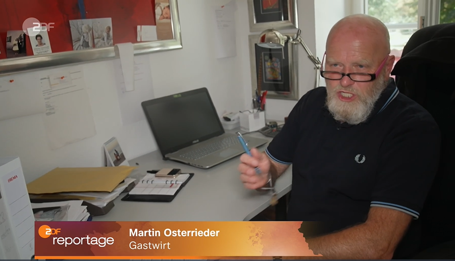 In einer Reportage des ZDF zum Thema Bürokratieabbau berichtet VEBWK Vorstandsmitglied Martin Osterrieder über den täglichen Wahnsinn!